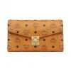 MCM Millie Visetos系列铆钉轮廓翻盖斜挎包 MYZ8AME26CO001