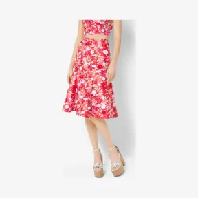 迈克高仕/Michael Kors 亮片花卉提花喇叭裙 121RKI082E-0512