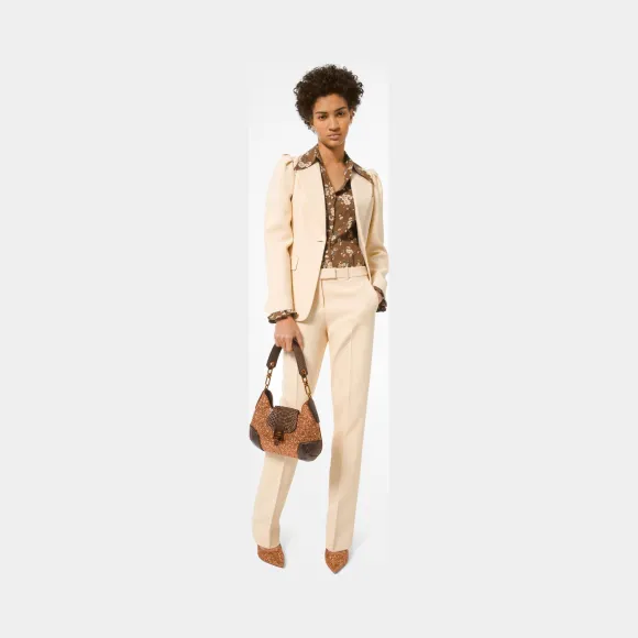 迈克高仕/Michael Kors Double Crepe-Sabl 直筒裤 211AKN019-0112