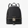 迈克高仕/Michael Kors 女士 Reah Zip 中号皮质拉链双肩包 30F8GEZB2L001