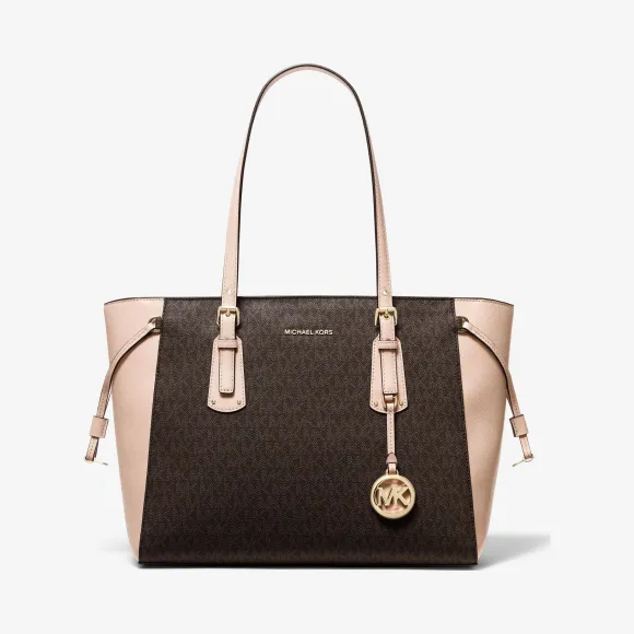 迈克高仕/Michael Kors Voyager 中号老花托特包 30F8GV6T8B266