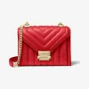 迈克高仕/Michael Kors Whitney 小号皮质单肩包 30F8GXIL1T683