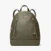 迈克高仕/Michael Kors Brooklyn 中号荔枝纹皮革背包 30H1GBNB2L-0310