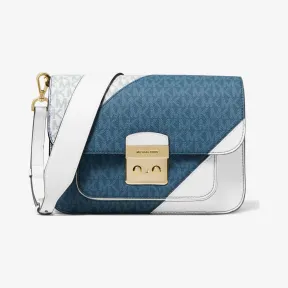 迈克高仕/Michael Kors Sloan Editor 大号皮质单肩包 30S9GS9L3L415