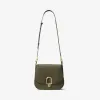 迈克高仕/Michael Kors Delfina 大号皮质马鞍包 30T7GDZM3L333