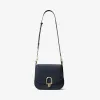 迈克高仕/Michael Kors Delfina 大号皮质马鞍包 30T7GDZM3L414