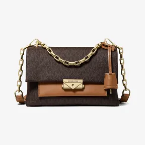 迈克高仕/Michael KorsCece 中号老花拼色单肩包 30T9G0EL2B252