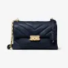 迈克高仕/Michael Kors 女士 Cece 中号绗缝皮质单肩包 30T9G0EL8L414