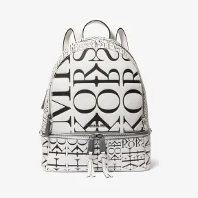 迈克高仕/Michael Kors Rhea Zip 中号皮质双肩包 30T9UEZB2Y089