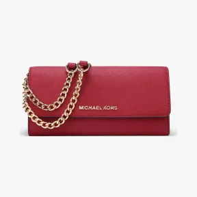 迈克高仕/Michael Kors Jet Set Travel 皮质链条斜挎包 32F4GTVC9L361