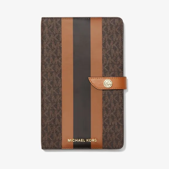 迈克高仕/Michael Kors 中号标志条纹笔记本 32H0GTMN8T-1335