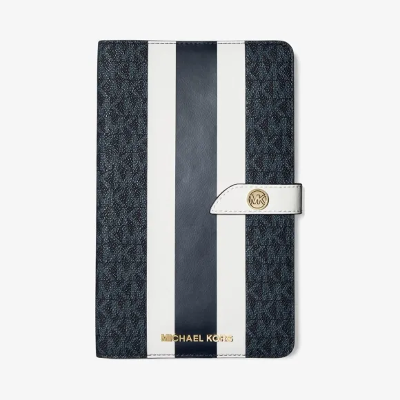 迈克高仕/Michael Kors 中号标志条纹笔记本 32H0GTMN8T-2068