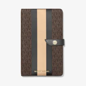 迈克高仕/Michael Kors 中号标志条纹笔记本 32H0GTMN8T-3199