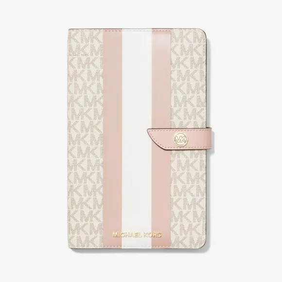 迈克高仕/Michael Kors 中号标志条纹笔记本 32H0GTMN8T-7988