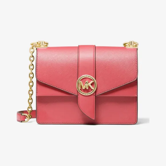 迈克高仕/Michael Kors Greenwich 小号 Saffiano 皮革斜挎包 32S1GGRC0L-0502