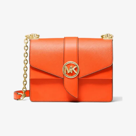 迈克高仕/Michael Kors Greenwich 小号 Saffiano 皮革斜挎包 32S1GGRC0L-0811