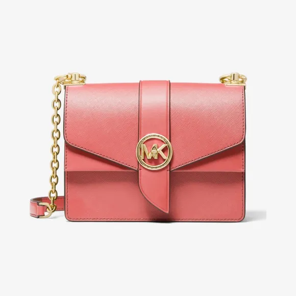 迈克高仕/Michael Kors Greenwich 小号 Saffiano 皮革斜挎包 32S1GGRC0L-6680