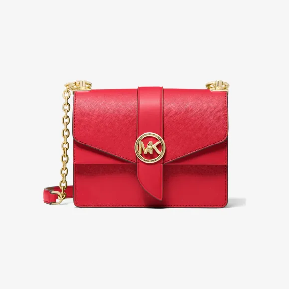 迈克高仕/Michael Kors Greenwich 小号皮质斜挎包 32S1GGRC0L602