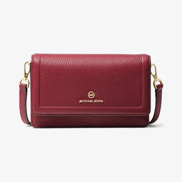 迈克高仕/Michael Kors Jet Set 小号粒面皮革智能手机可转换斜挎包 32S1GT9C5L-2711
