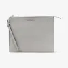 迈克高仕/Michael Kors Daniela 大号皮质手拿包 32S7SM9U3L018