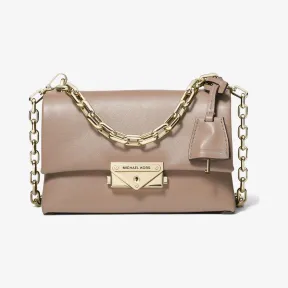 迈克高仕/Michael Kors Cece 超小号链条皮质斜挎包 32S9L0EC0L208