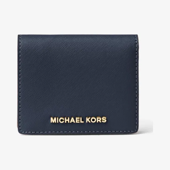 迈克高仕/Michael Kors Jet Set Travel 皮质翻盖名片夹 32T4GTVF2L414