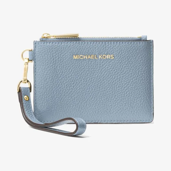 迈克高仕/Michael Kors 女士 浅蓝色 Money Pieces 小号零钱包