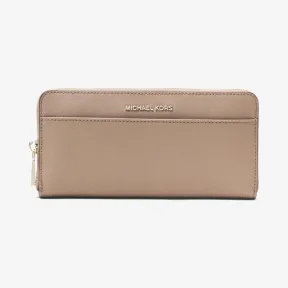 迈克高仕/Michael Kors Jet Set 长款拉链式 Logo 印花钱夹 32T8TF6Z7L208