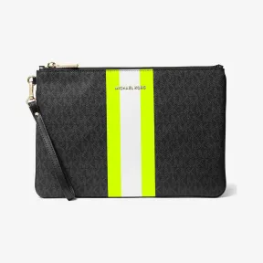迈克高仕/Michael Kors 大号拼色手拿包 32T9LF9M3B737