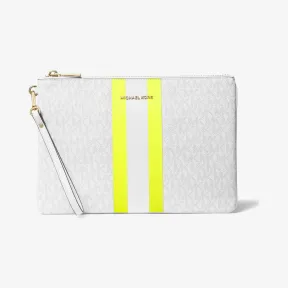 迈克高仕/Michael Kors 大号拼色手拿包 32T9LF9M3B768