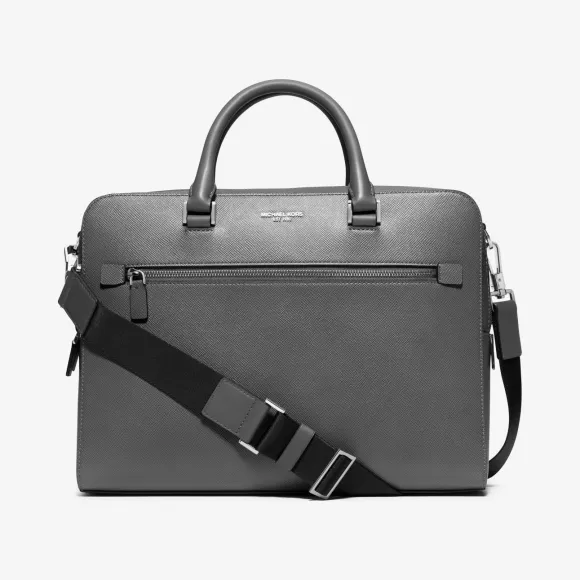 迈克高仕/Michael Kors Harrison 中号皮革公文包 33S6LHRA2L-0020