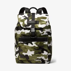 迈克高仕/Michael Kors Kent 迷彩尼龙双肩包 33S9MKNB6R342