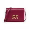 迈克高仕/Michael Kors Mimi 小号皮质信封包  桑椹红 信封包 35T2G8IM1L691