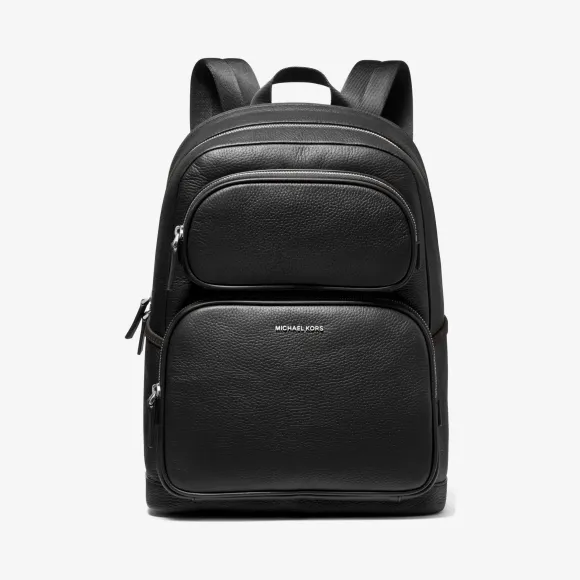 迈克高仕/Michael Kors Cooper 鹅卵石皮革背包 37U1LCOB9E-0001