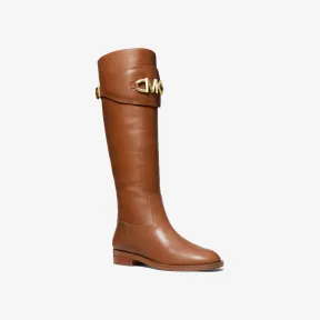 迈克高仕/Michael Kors Izzy 平底皮质长靴 40F1IZFB5L230