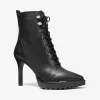 迈克高仕/Michael Kors Kyle 皮革系带靴 40F1KYME8L-0001