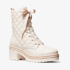 迈克高仕/Michael Kors Tilda 绗缝皮革战斗靴 40R0TDME5L-2171