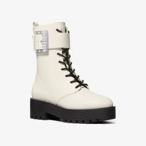 迈克高仕/Michael KorsBryce 平底皮质短靴 40R2BYFE6L289