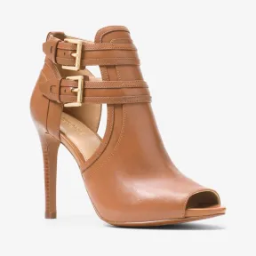 迈克高仕/Michael Kors Blaze 皮革露趾短靴 40T7BLHE5L-2297