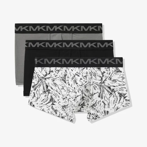 迈克高仕/Michael Kors 男士 Logo 男士印花平角内裤 6S11T10033063