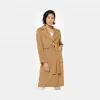 迈克高仕/Michael Kors 双面羊毛混纺长袍 MF02J7PGBX-1211