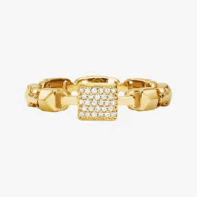 迈克高仕/Michael Kors Mercer Link 金色戒指 MKC1027710