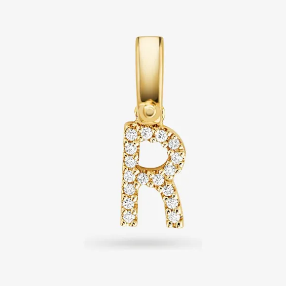 迈克高仕/Michael Kors “R” 字母项链吊坠 MKC1096710