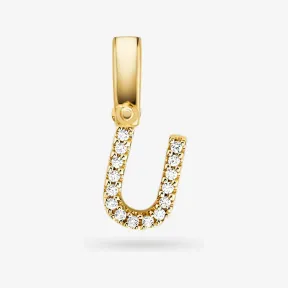 迈克高仕/Michael Kors “U” 字母项链吊坠 MKC1099710