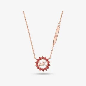 迈克高仕/Michael Kors 女士 Logo 钻饰拼色项链 MKC1255A1791621