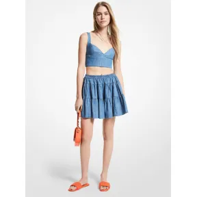 迈克高仕/Michael Kors 女士 休闲百褶短裙 MS1701E1KQ980