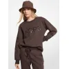 迈克高仕/Michael Kors 徽标有机棉混纺运动衫 MS2501I38G-0201