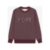 迈克高仕/Michael Kors 休闲 Logo 长袖 女士 梅洛葡萄红 长袖衫 MS2501I38G642