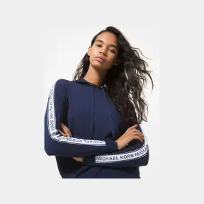 迈克高仕/Michael Kors 徽标带弹力粘胶连帽衫 MU06PESBVC-1659