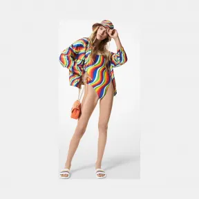 迈克高仕/Michael Kors Rainbow Cir 风衣 MU1200E2SK-1976